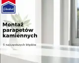 Chrobak: Montaż parapetów kamiennych. Dowiedz się, jak prawidłowo zamontować parapety, unikając błędów. Potrzebny będzie odpowiedni klej do parapetów kamiennych.